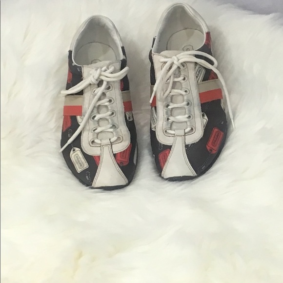 Coach sneakers size 6 - Picture 1 of 6
